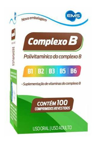 Complexo B C/100 Comprimidos - Ems