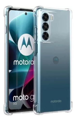 Funda Transparente  Reforzada Para Motorola Serie G