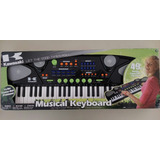 Teclado Piano Órgano Electrónico Marca Kawasaki De 49 Teclas