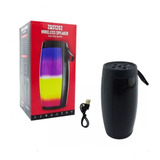 Parlante Bluetooth Modelo Zqs-1202 Con Led Multicolor