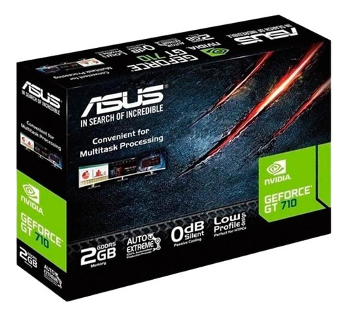 Placa De Video Asus Gt 710 (nvidia Geforce Gt 710 2gb Gddr5)