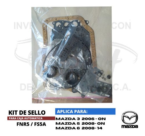 Kit De Sellos Caja Automtica Fnr5 Mazda 3 Y 6 5 Velocidades Foto 3