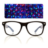 Gafas De Difracción Starburst Premium ,para Raves , Negros