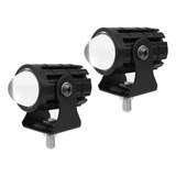 Faro Led Con Interruptor De Manillar P/moto, 2 Piezas