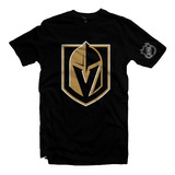 Playera Cuello Redondo Vegas Golden Knights Nhl Hockey