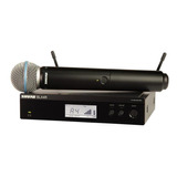 Microfone Sem Fio Bastão Blx24rbr/b58-m15 - Shure St Sc #t6 Cor Padrão