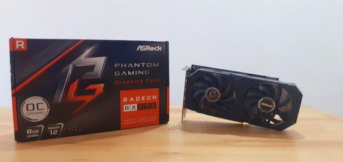 Placa De Video Amd Asrock  Phantom Gaming  Rx 570  8g Oc