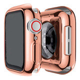 Protector Metálico Rose Gold Para Apple Watch