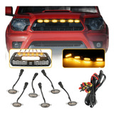 Kits 6 Luces De Parrilla Led Ámbar Para Unversal Automotriz