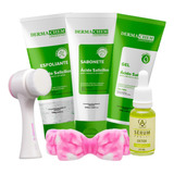 Kit Skin Care Completo Pele Oleosa 6 Itens Esponja Elétrica