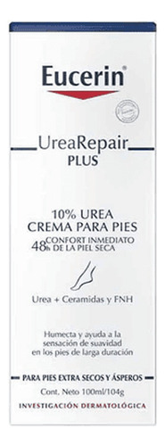 Crema Para Pies Urea Repair 104g Eucerin