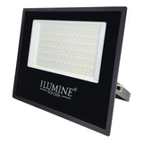 Refletor Led 100w Prova Água Ilumine Sua Casa Holofote 6500k Cor Da Carcaça Preto Cor Da Luz Luz Fria 6500k 110v/220v