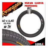 Llanta Gorila Renegade Bmx 110psi 20x2.40