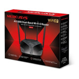 Router Mercusys Mr70x Ax1800 Dual Band Wifi 6