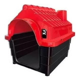 Casa P/ Gato Cachorrinhos Grande N5 Resistente Pet Vermelho