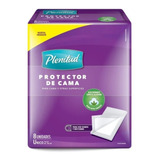 Protector De Cama Plenitud  Talla Unica Pack De 8 Pqt X 8 Un