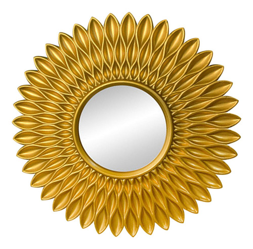 Espejo Colgante De Estilo Retro Para El Oro En Forma De Flor