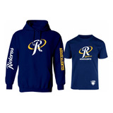 Kit De Sudadera + Playera Modelo Rieleros De Aguascalientes