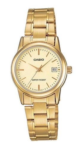 Reloj Casio Ltp-v002g-9a Mujer Envio Gratis