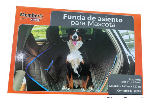 Funda Cubre Asiento Impermeable Para Mascota Perro Gato