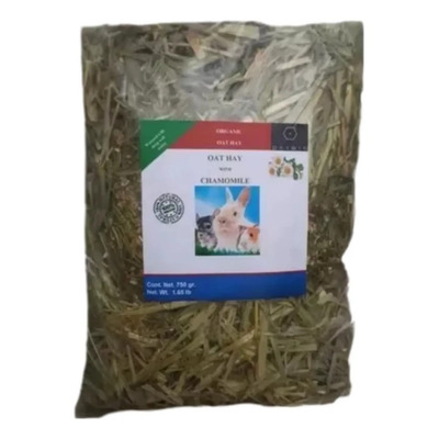 Heno Avena Con Manzanilla Alimento Cuyo Conejo Chinchilla | Envío gratis