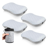 Almohadas De Camping Con Funda Extraíble, Inflables Y Ligera