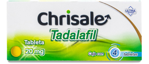 Chrisale 4 Tabletas 20 Mg C/u Tadalafil Ultra