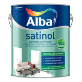 Alba Satinol Esmalte Satinado Al Agua Blanco 1 L