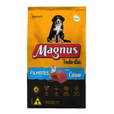 Ração Cães Filhotes Carne Todo Dia 10,1kg Magnus