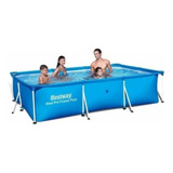 Alberca Piscina Rectangular 3 X 2 M Bomba Y Cubierta Msi Em