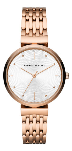 Reloj Mujer Armani Exchange Zoe Acero Or.r