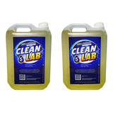 Agua Lavandina Conc. (55 Gr./lt) X 5 Lts Clean Lab Pack X 2