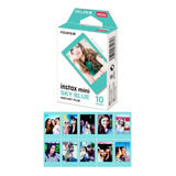 Filmes Instax Mini Sky Blue Com 10 Fotos