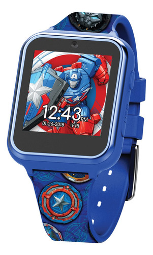 Accutime Avengers - Reloj Inteligente Interactivo De Cuarzo