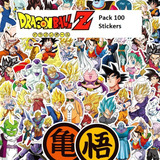 100 Stickers Del Anime Dragon Ball Z - Super 