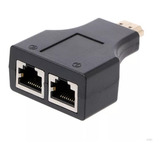 Extensor Extension Hdmi Rj45 Dual Hdtv Ps3 Cat5e/6 1080p