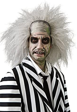 Peluca Beetlejuice Para Adulto