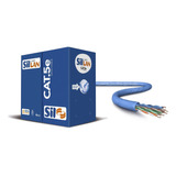 Cabo Sil Lan Utp Cat5 - Rolo Com 100 Metros