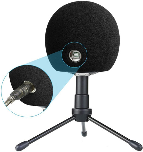 Filtro Anti Viento Micrófono Condensador Blue Snowball