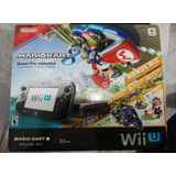 Consola Wii U Deluxe Set Mariokart 8 Y Mario Galaxi 2