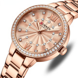 Relojes De Cuarzo Con Diamantes De Lujo Actuales Para Mujer