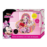 Piscina De Bolinha Disney Minnie C/100 Bolinhas Pbc19mn