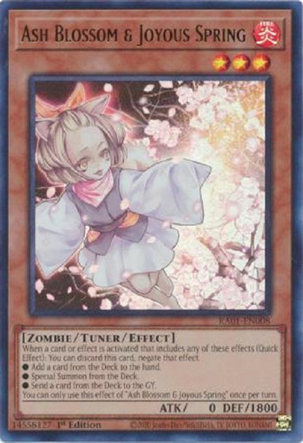 Flor De Ceniza & Primavera Feliz Ultra Raro Yugioh