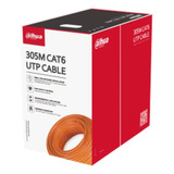 Bobina De Cable Utp Dahua Dh-pfm922i-6un Cat6 305m Interior