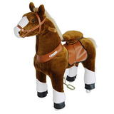  Ponycycle Pony Brownw Caballo Montable Bicicleta 5 - 9 Años