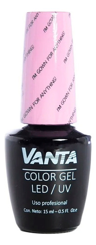 Esmalte Semipermanente Color Vanta Gel On Off Uv Led X 15 Ml Color A Elección