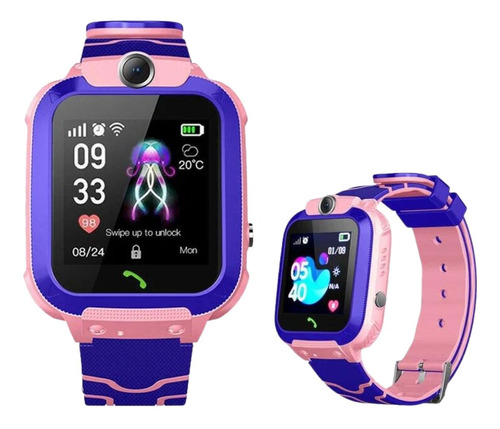 Melhor Smartwatch Infantil Sos Rastreador Chamada Sms Voz Nf