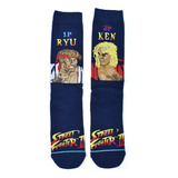 Calcetines Street Fighter Ryu & Ken Videojuego Anime