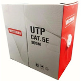 Cable Utp Cat5e 305 Mts 70% Cobre Real Westerlan / Safetech