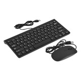 Conjunto Combinado De Teclado Y Ratón Óptico Con Cable Usb U